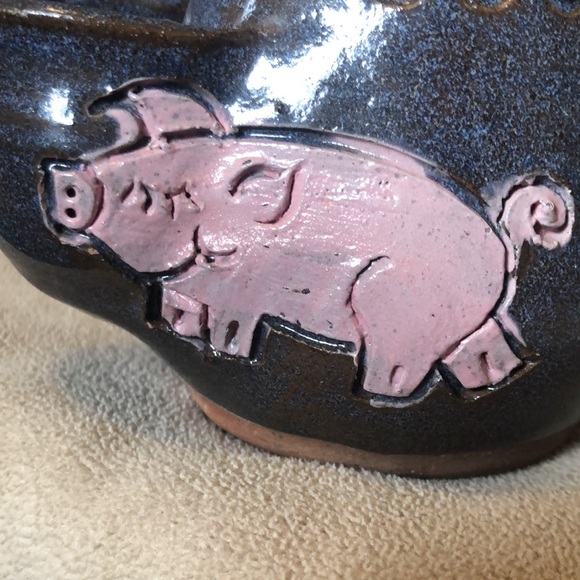 Groundhog art pottery mugs. Piggy’s - Picture 6 of 7
